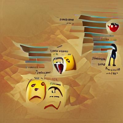 Abstract Stages of Emotion Visualized