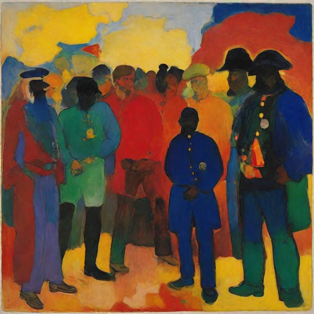 Expressionist Scene: Altering Pants and Rewarding Executione...