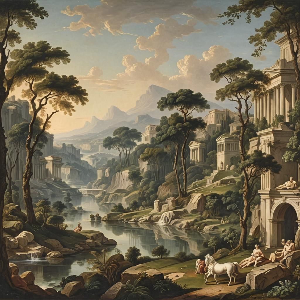Neoclassical landscape