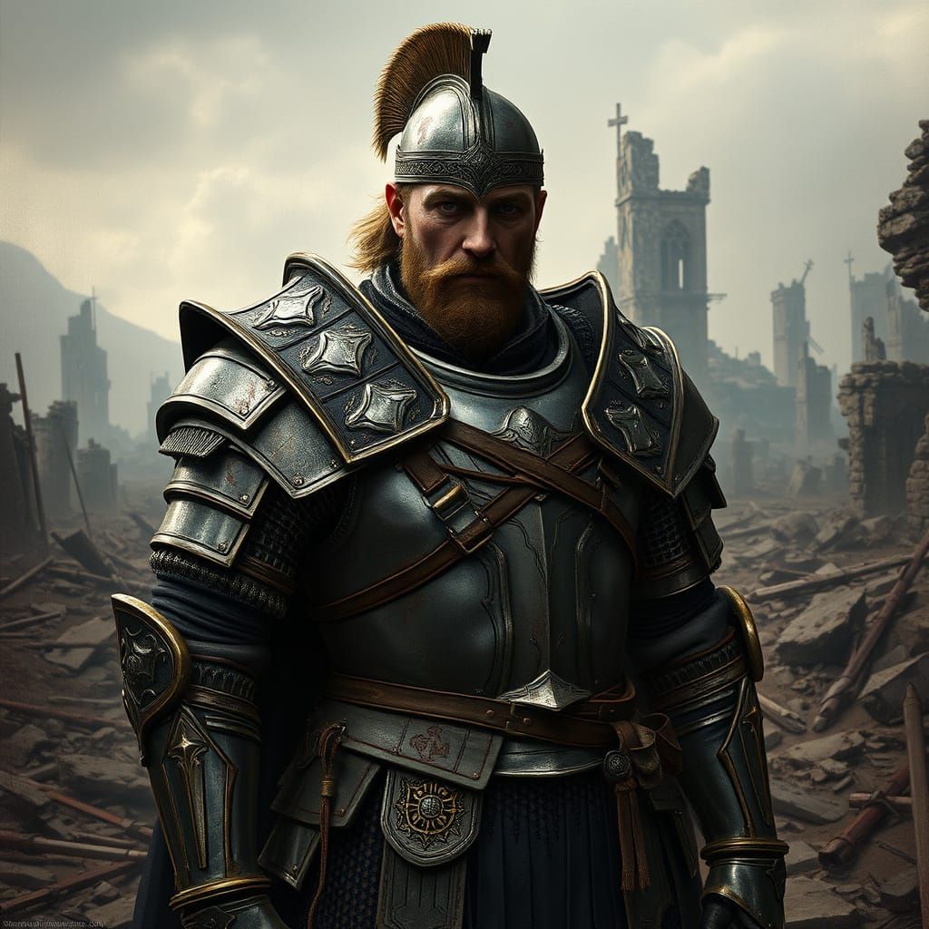 Imperial Legate in War-Torn Cyrodiil, Classical Portrait