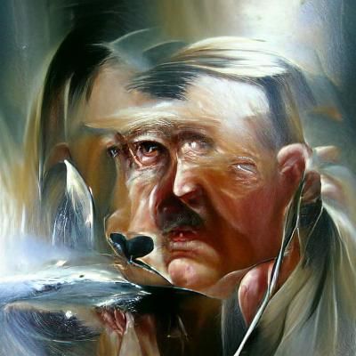 Realistic Oil Painting Portrait of a Man