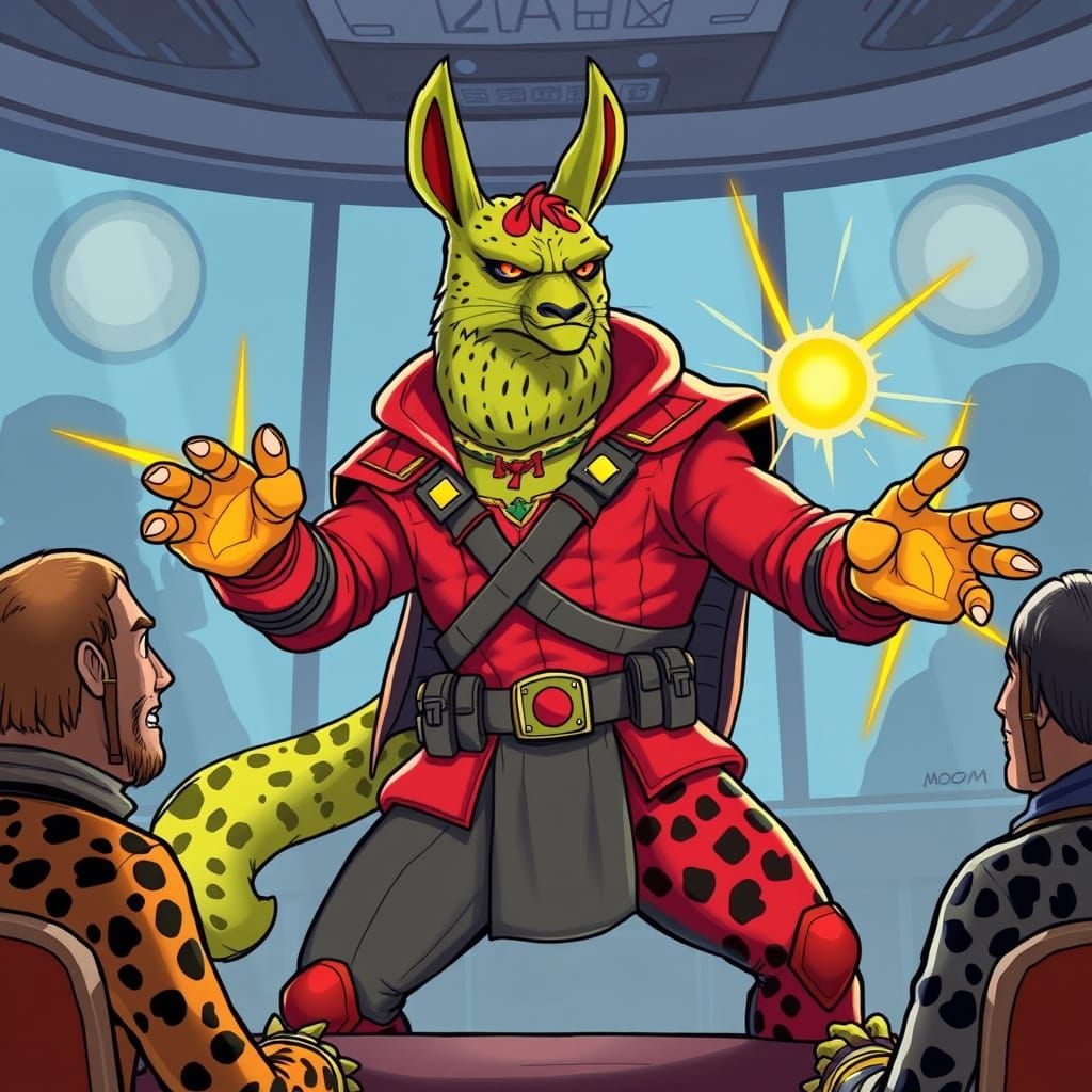 G.I. Joe Character Punches with Solar Energy