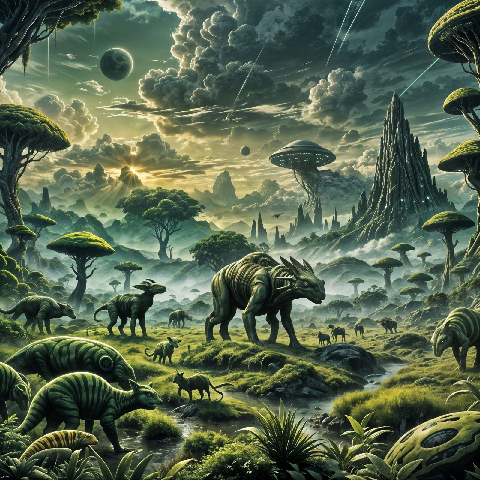 Viridis IV - the green planet
