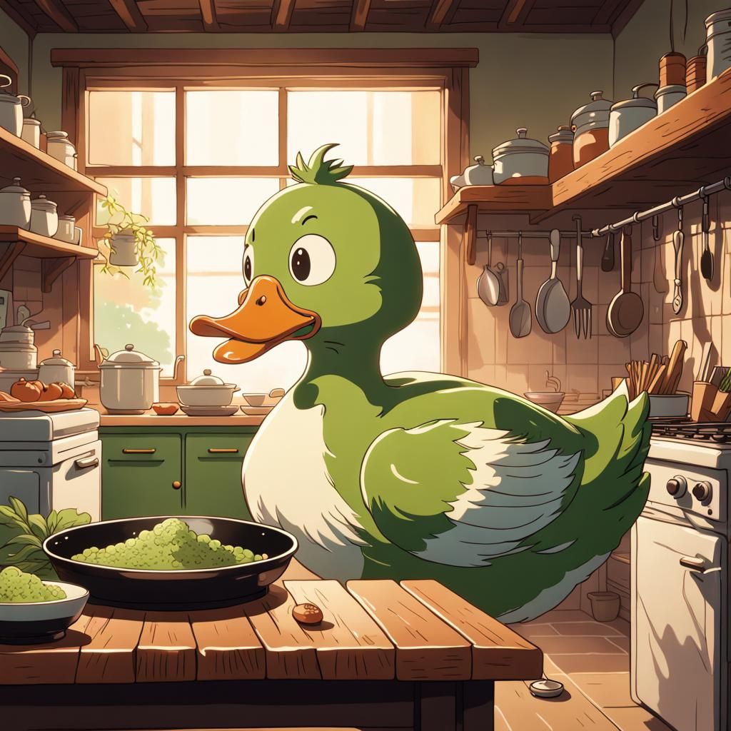 Wasabi Duck Cooking Show: Studio Ghibli Anime