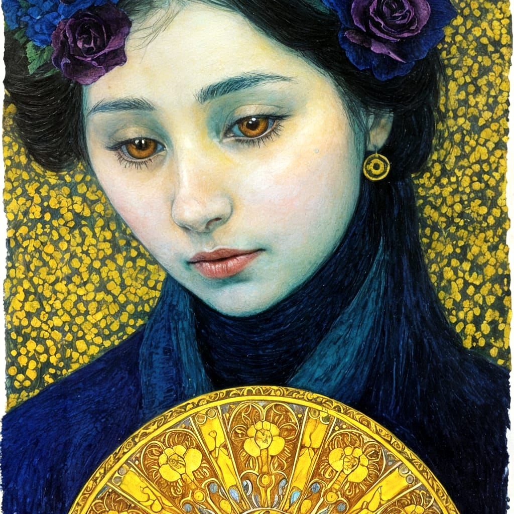 A Woman in Multidimensional Space