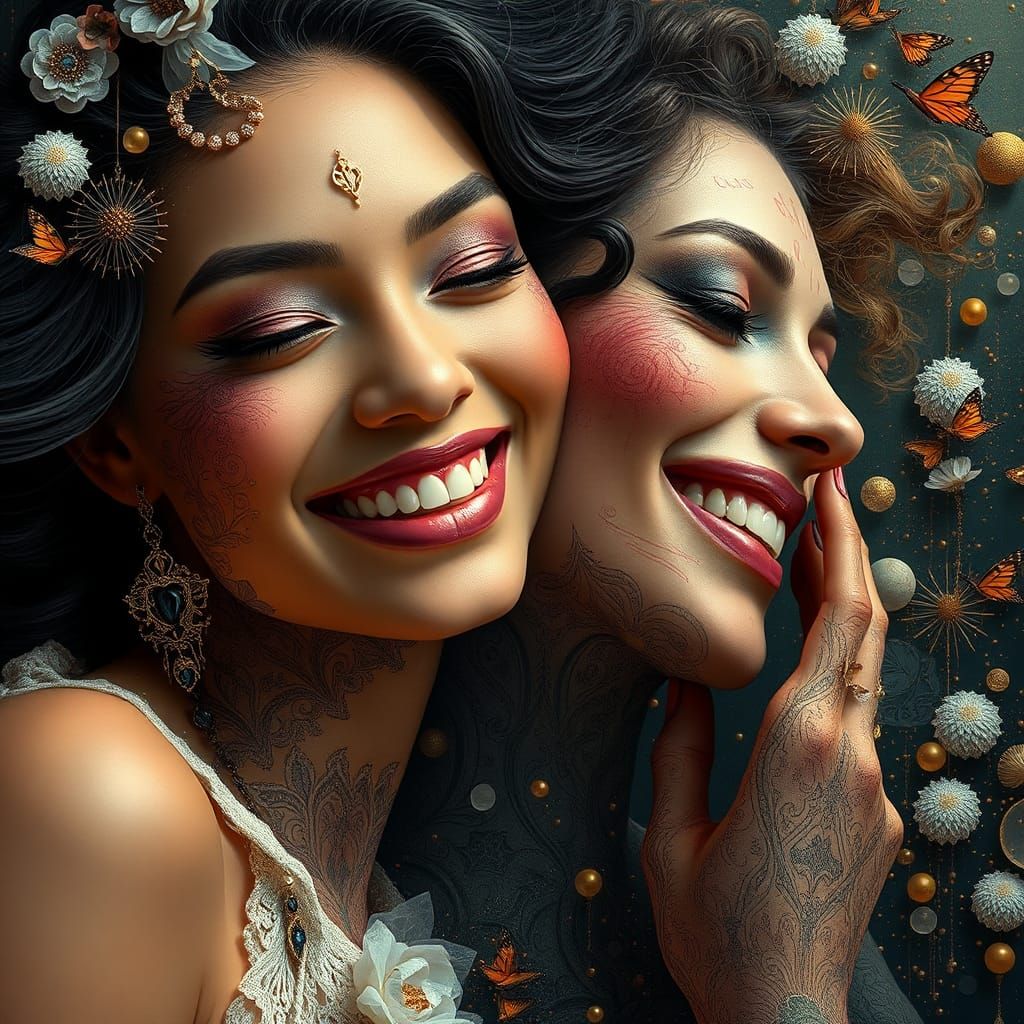 Authentic Soul Plan: Photorealistic Fashion Art