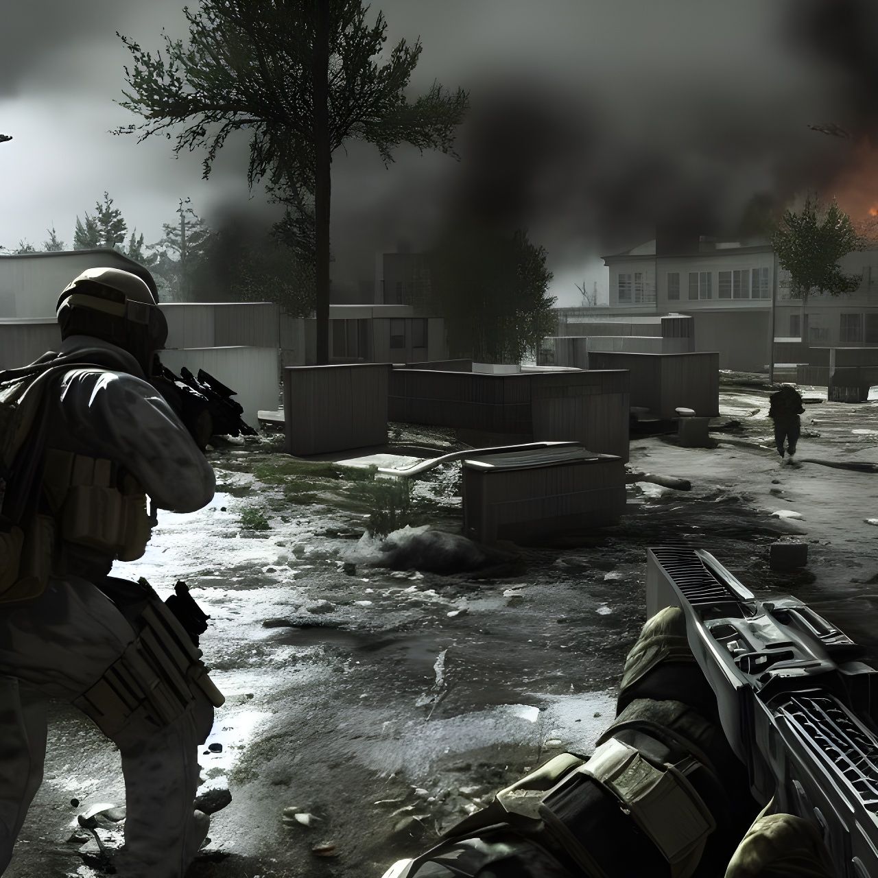 Ghost MW2 Call of Duty: Photorealistic 8k Rendering