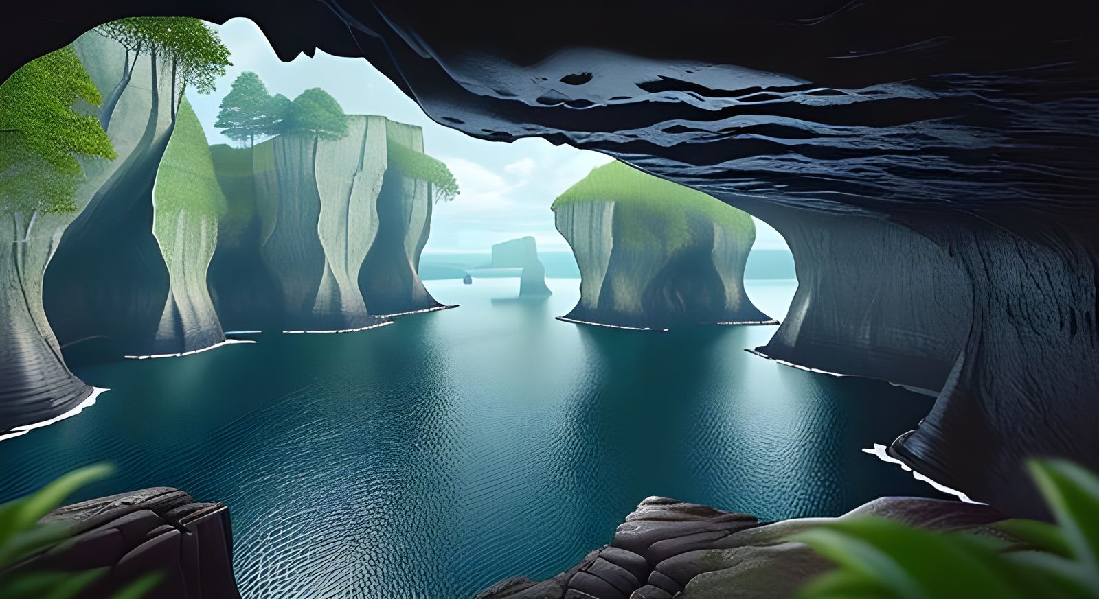 Rubber Latex Caves of Hidden Goddess