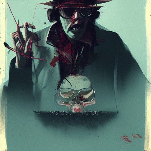 Sinister Fear and Loathing Illustration