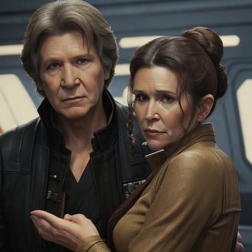 Han's Ominous Words to Leia: A Moment of Foreboding