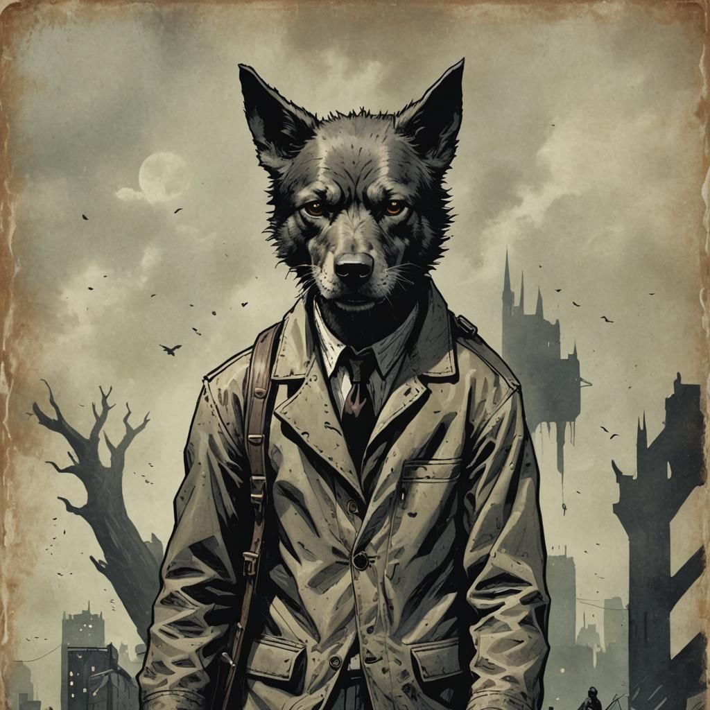 AI Interpretation of a Dogman