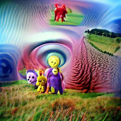 Teletubbies Horror: A Surreal Psychedelic Nightmare