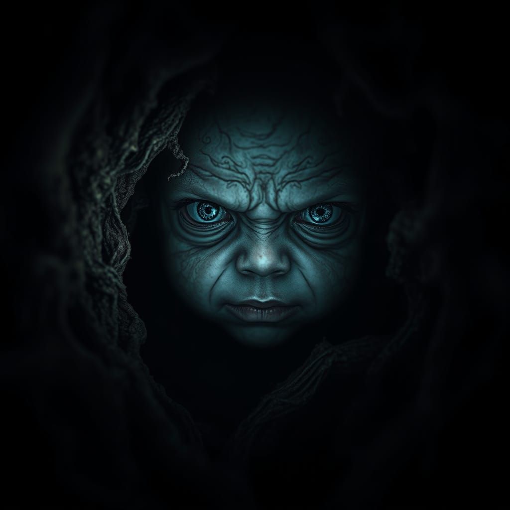 Surreal Horror Child Confronts Darkness in Grotesque, Unsett...