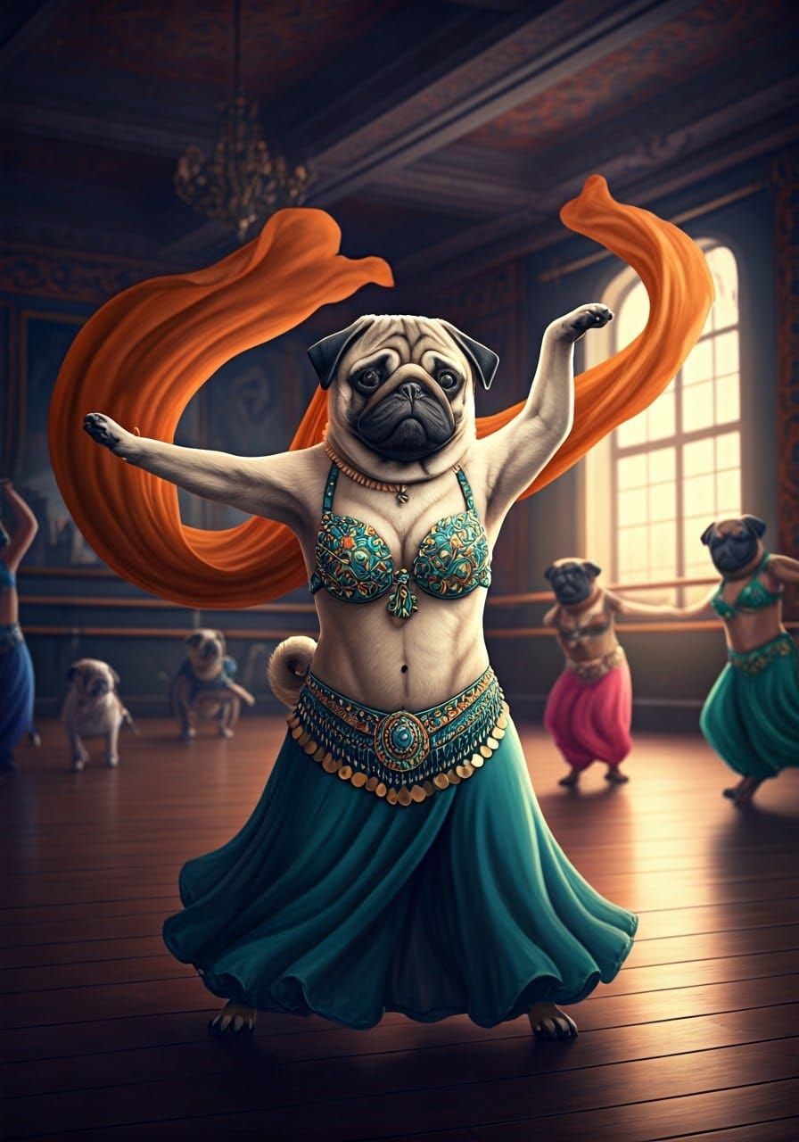 Belly dance teacher