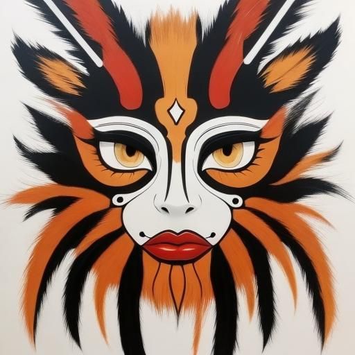 Abstract Black and White Minimalist Design