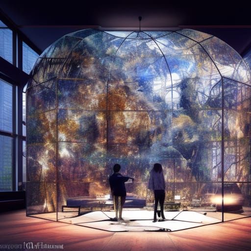 Lightning in a Glass Box: Ethereal Artstation Masterpiece