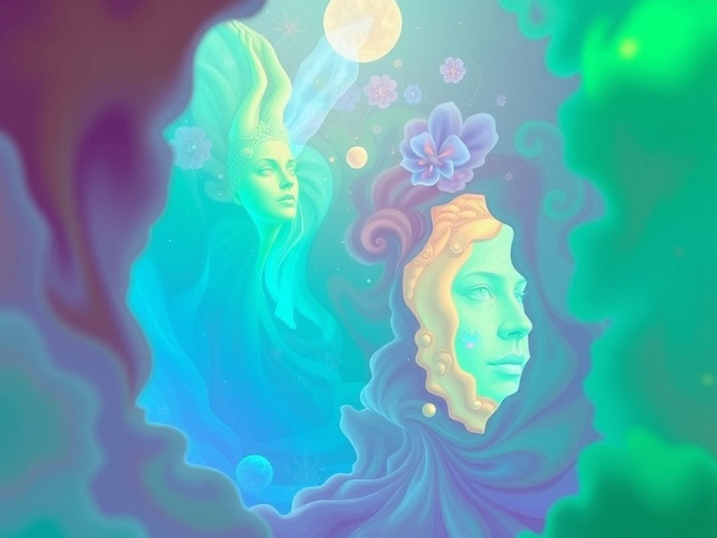 Ethereal Parallel World in Baroque Impressionism