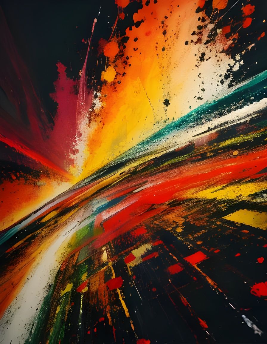 Abstract Impressionism Visual Art