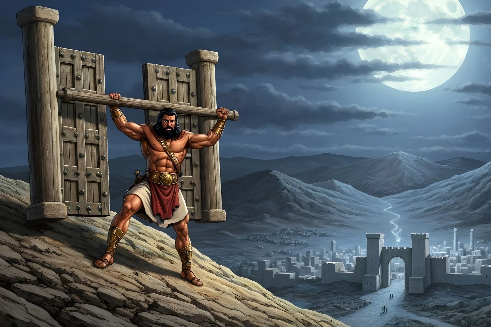 Samson's Victory: Carrying the Gaza City Gate