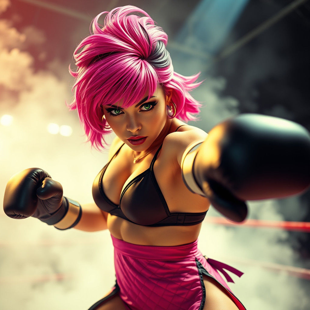 Trish Una: Boxer in Dreamy Anime-Inspired Art