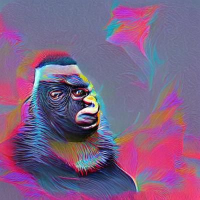 Magnificent Gorilla in the Wild