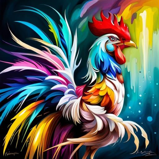 Proud Rooster