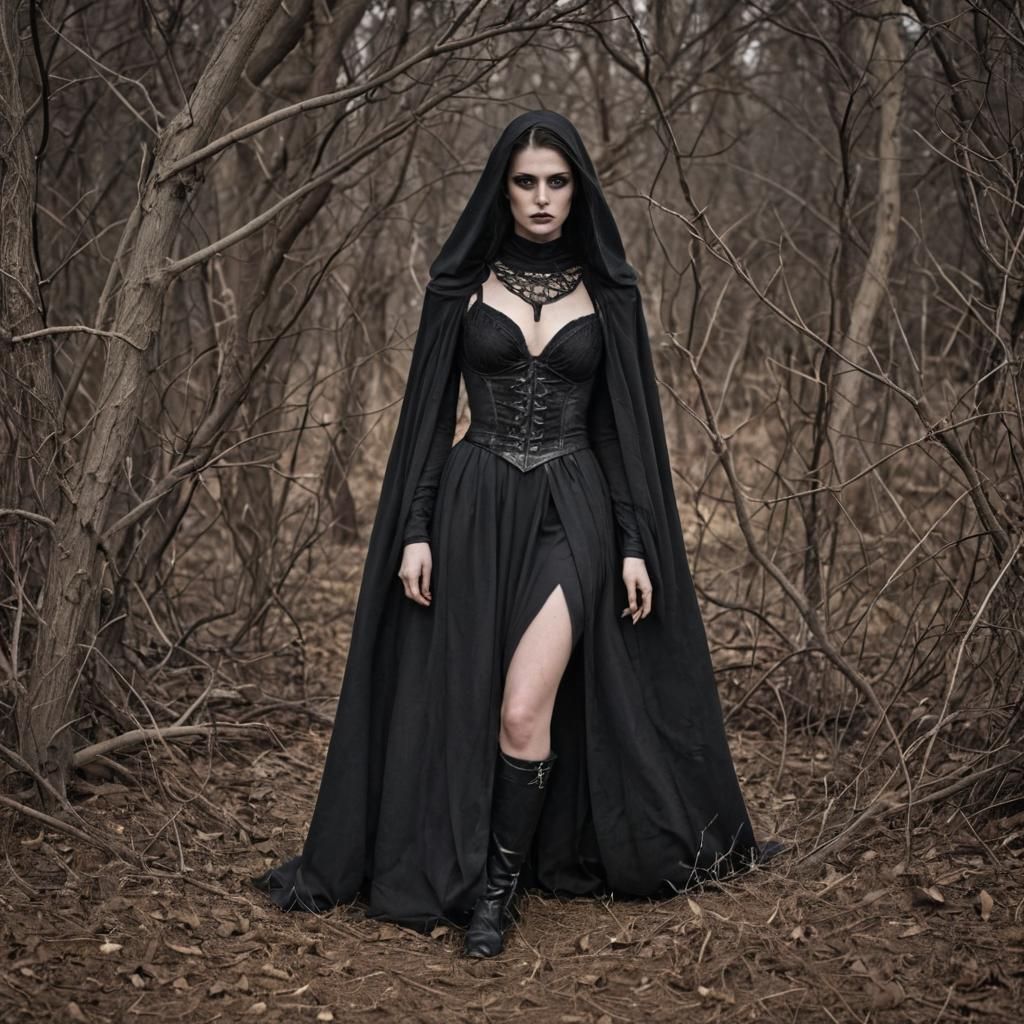 Grimdark Aesthetic in Photographic Style