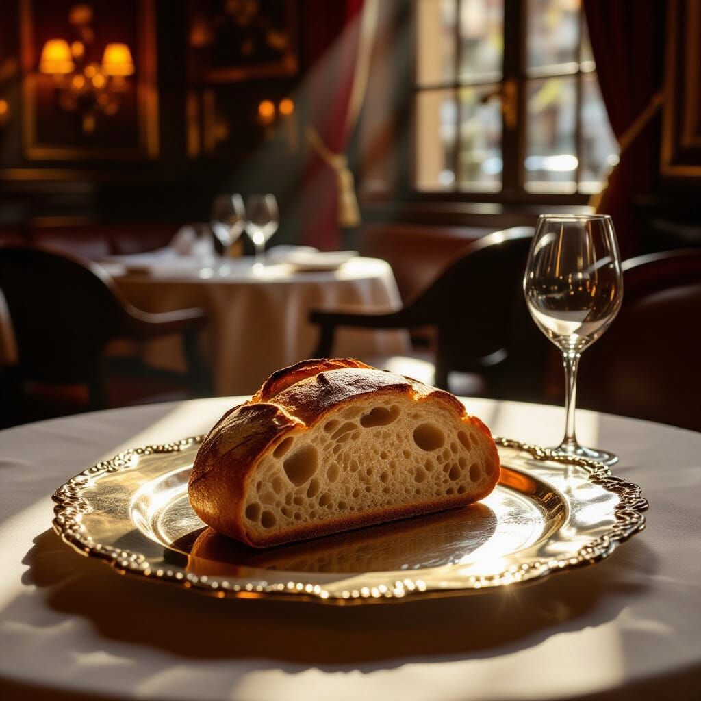 Artisanal Bread Served Like Fine Dining Masterpiece