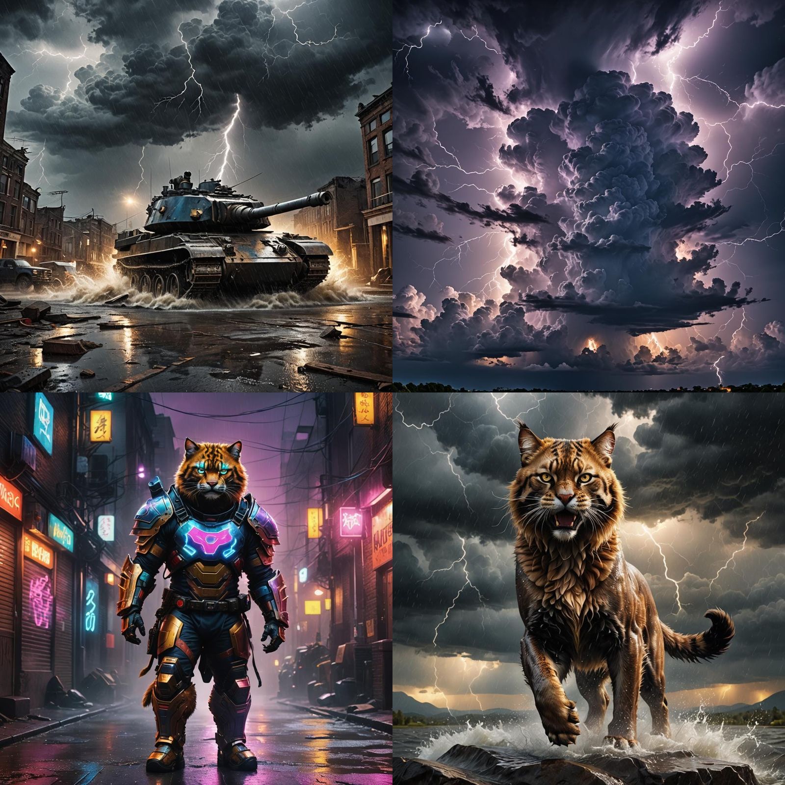 Realistic 9k Rendering of Thundercats
