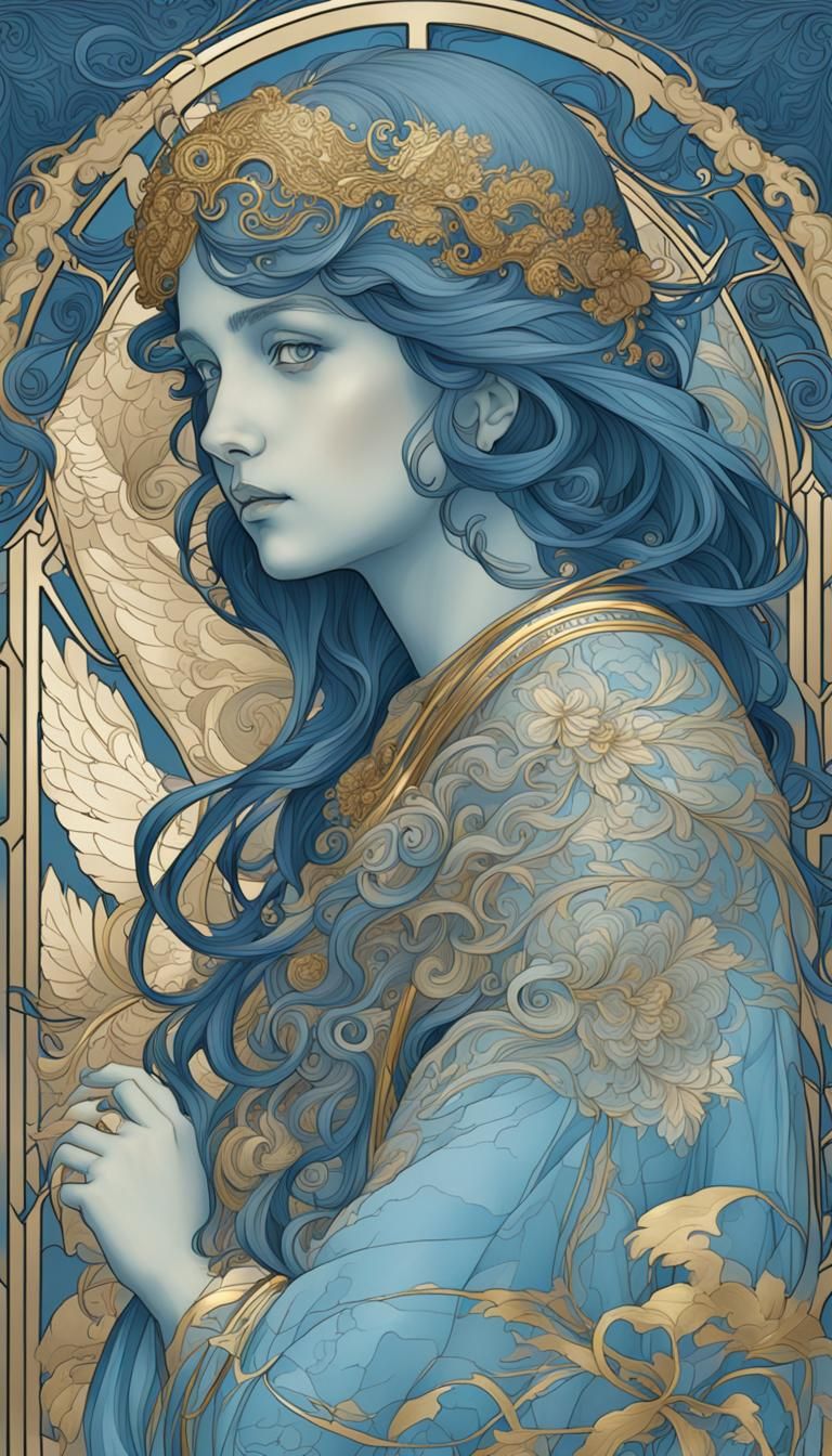 Bea Alonzo by Alphonse Mucha