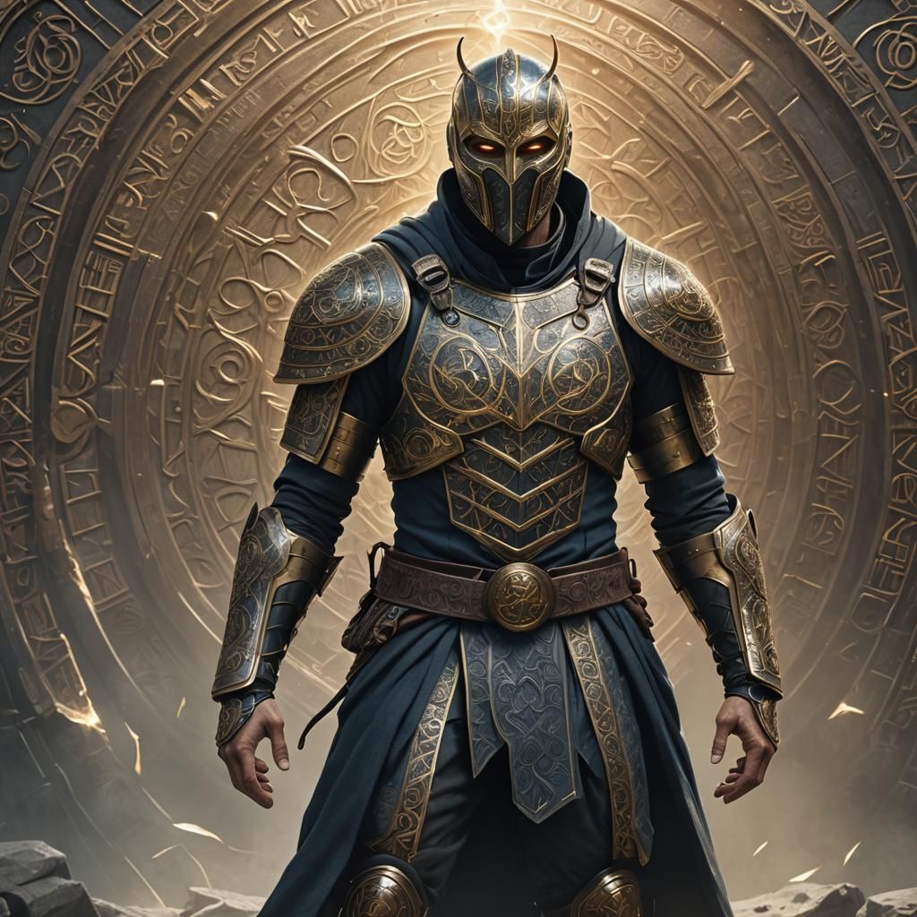 Mystic Warrior in Esoteric Armor
