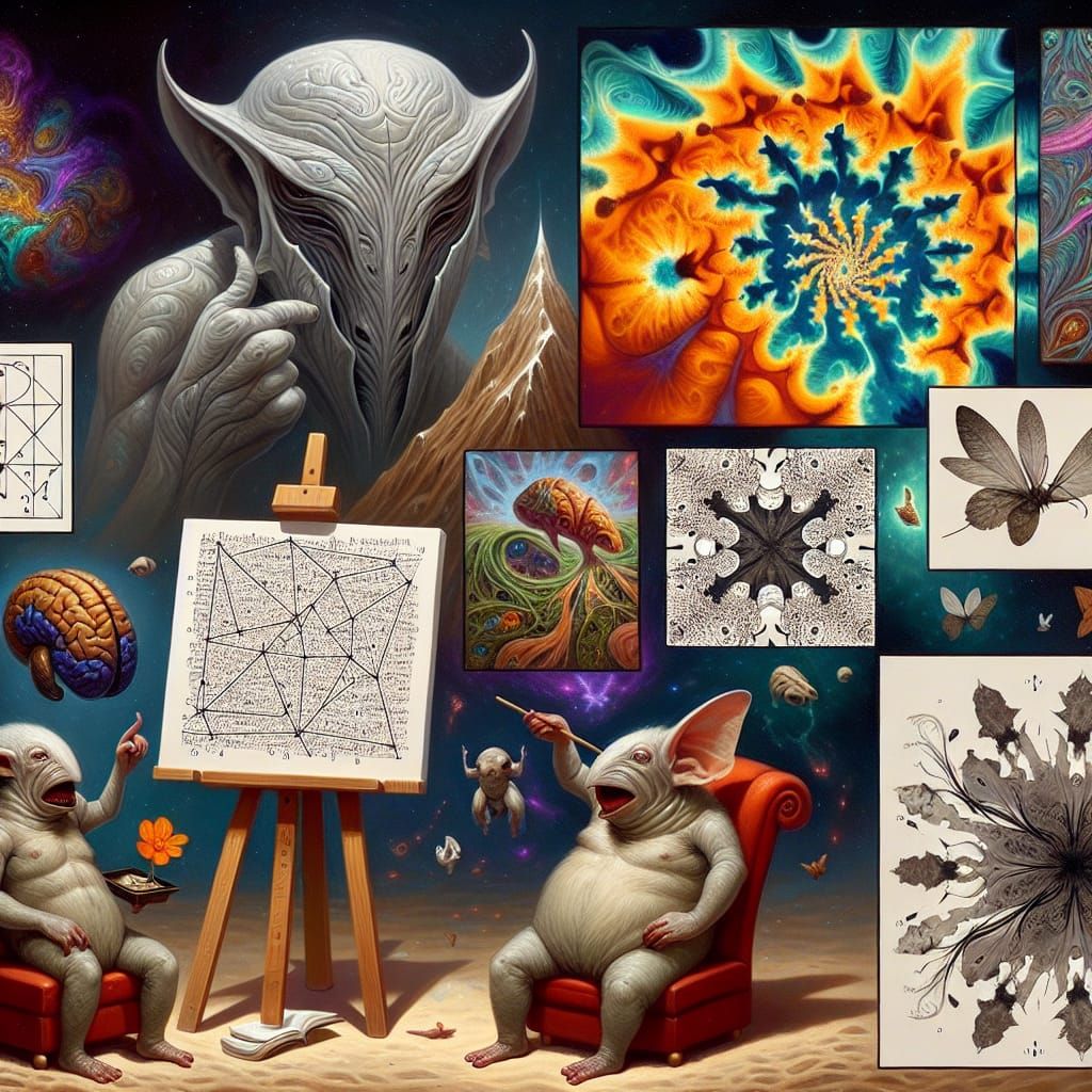 Visigoth Presents Mathematical Art with Origami Flea