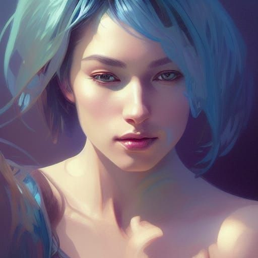 Hyperdetailed Portrait with Dynamic Lighting