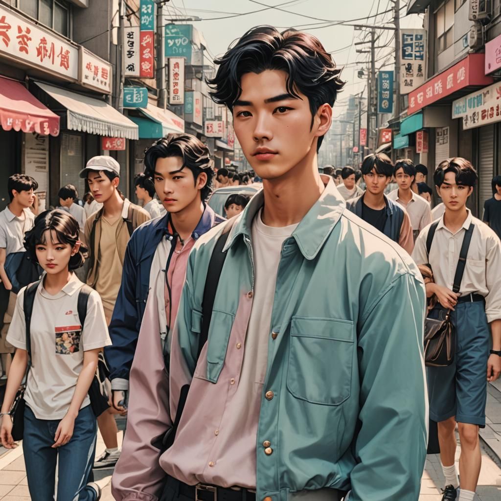 Vaporwave Anime: Korean Youth in 1950s Seoul