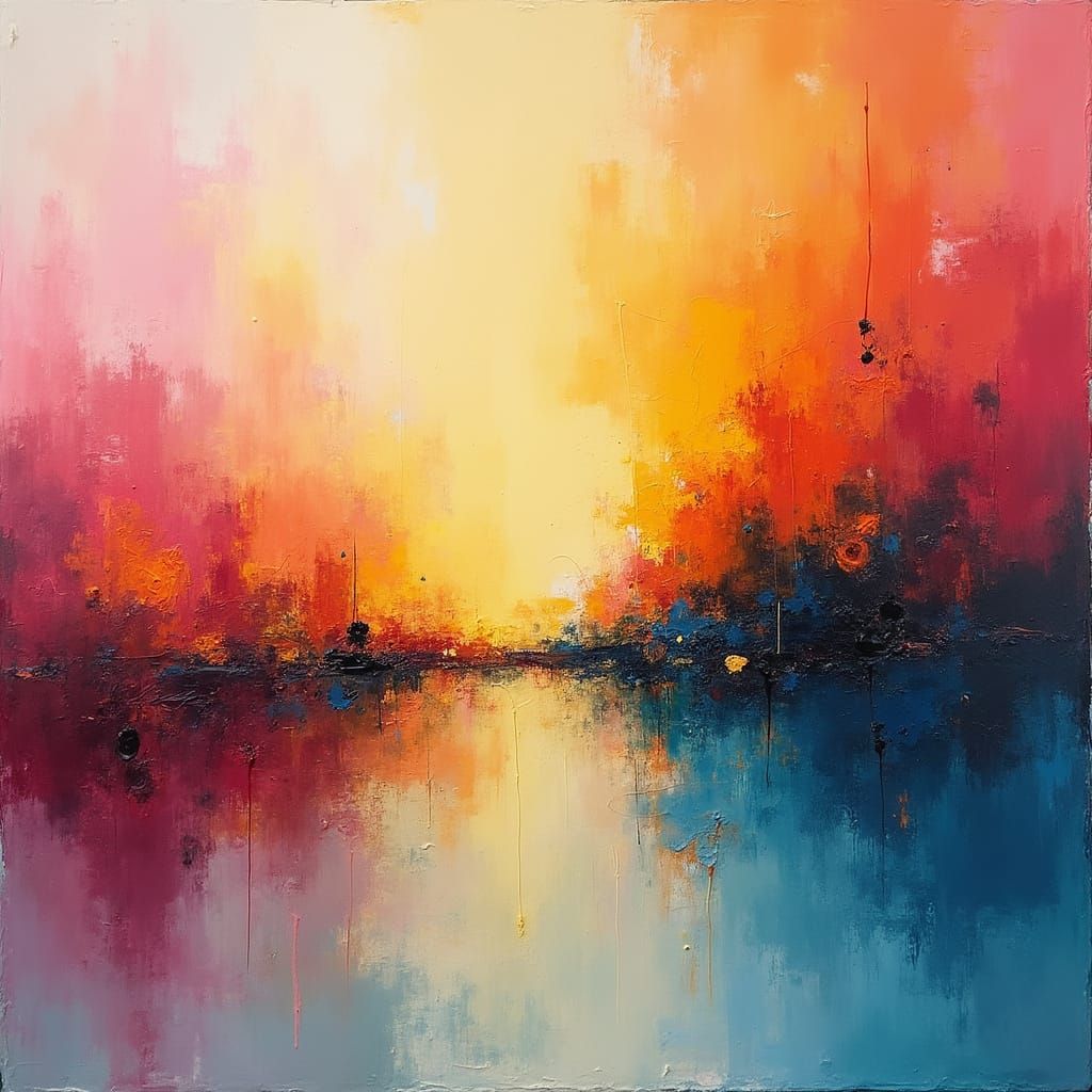 Expressive Brushstrokes in a Dynamic Color Field