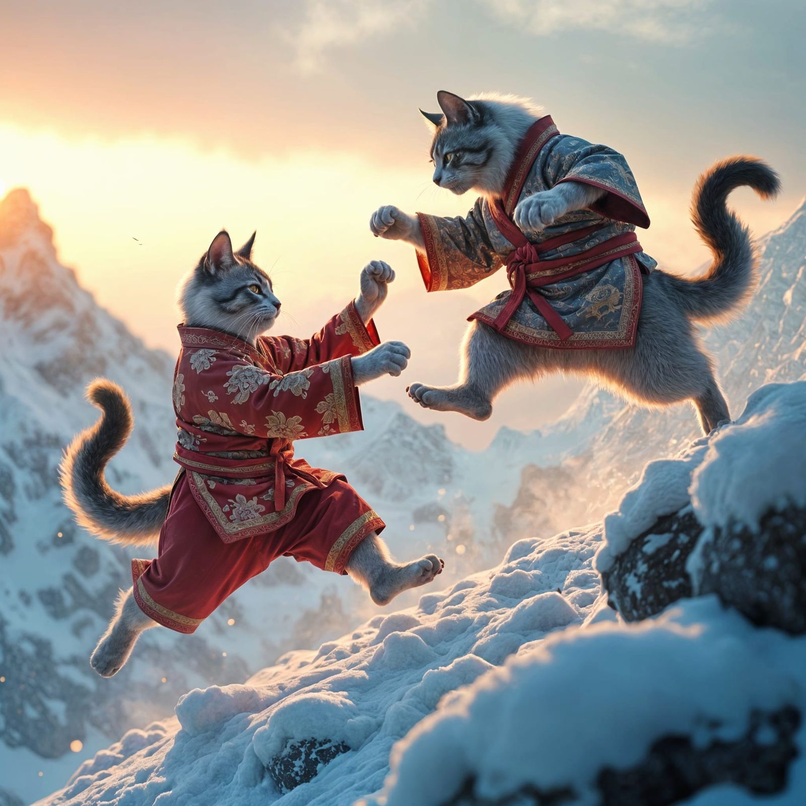 Kung-Fu Cat