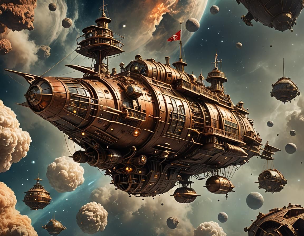 Aether Voyager: A Brass-Clad Journey to the Stars