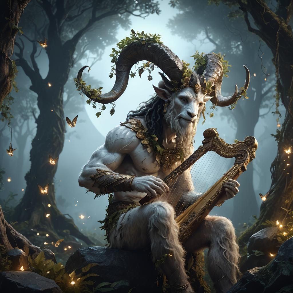 The albino satyr