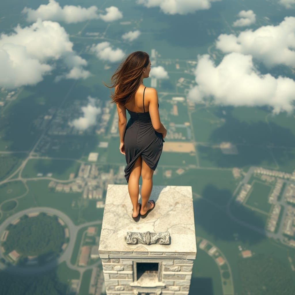 Fearful Beauty on the Tower's Edge