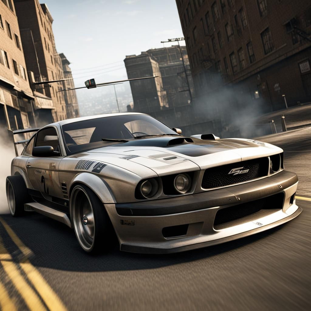 Need for Speed Style Sports Car