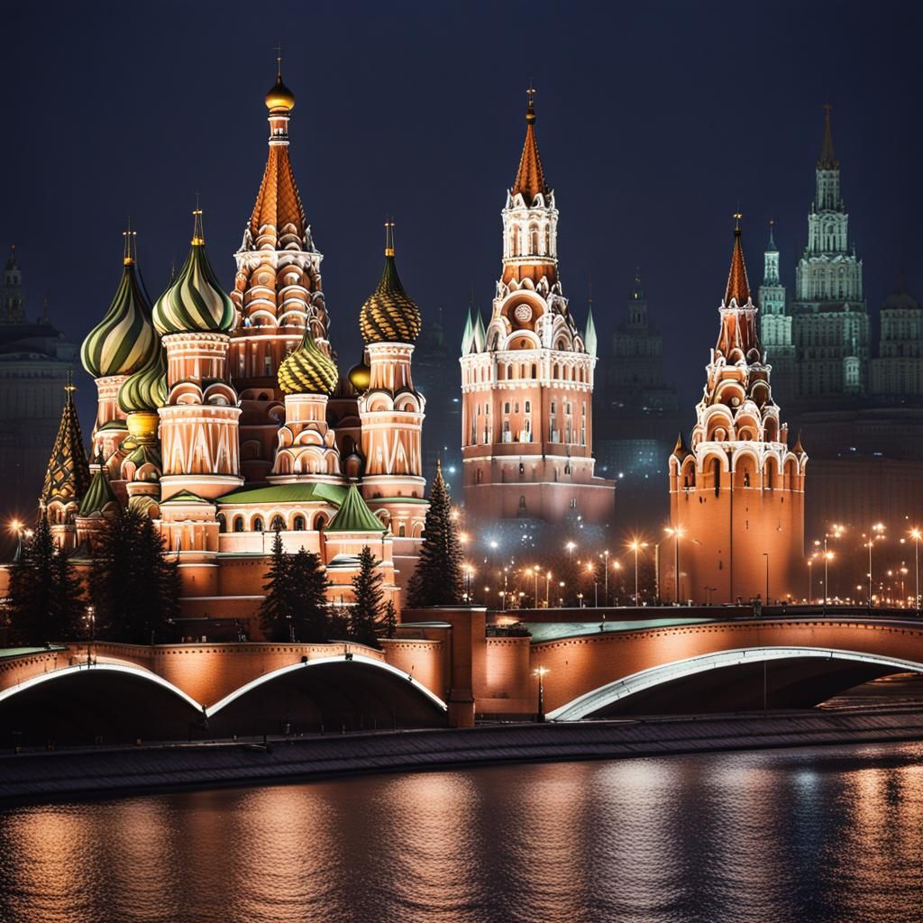 Moscow Nights: An AI Interpretation
