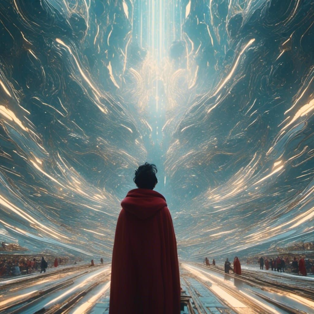 Eye-Catching Object in Dramatic Digital Painting