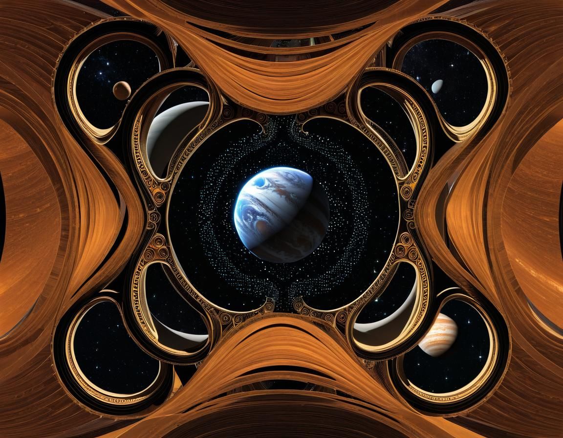 AI Generated Abstract Concept Visualization