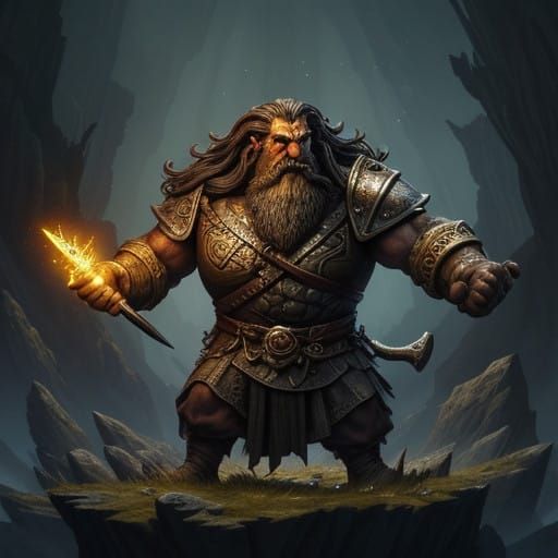 Mystical Realm of Erebor, Where Ancient Spells and Golden Ho...