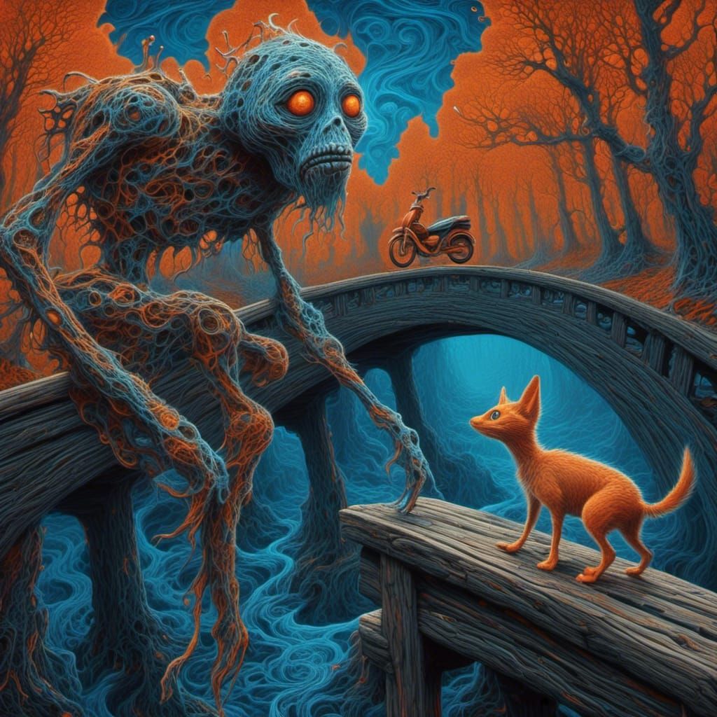 An interesting outtake of Edvard Munch's iconic The Scream m...