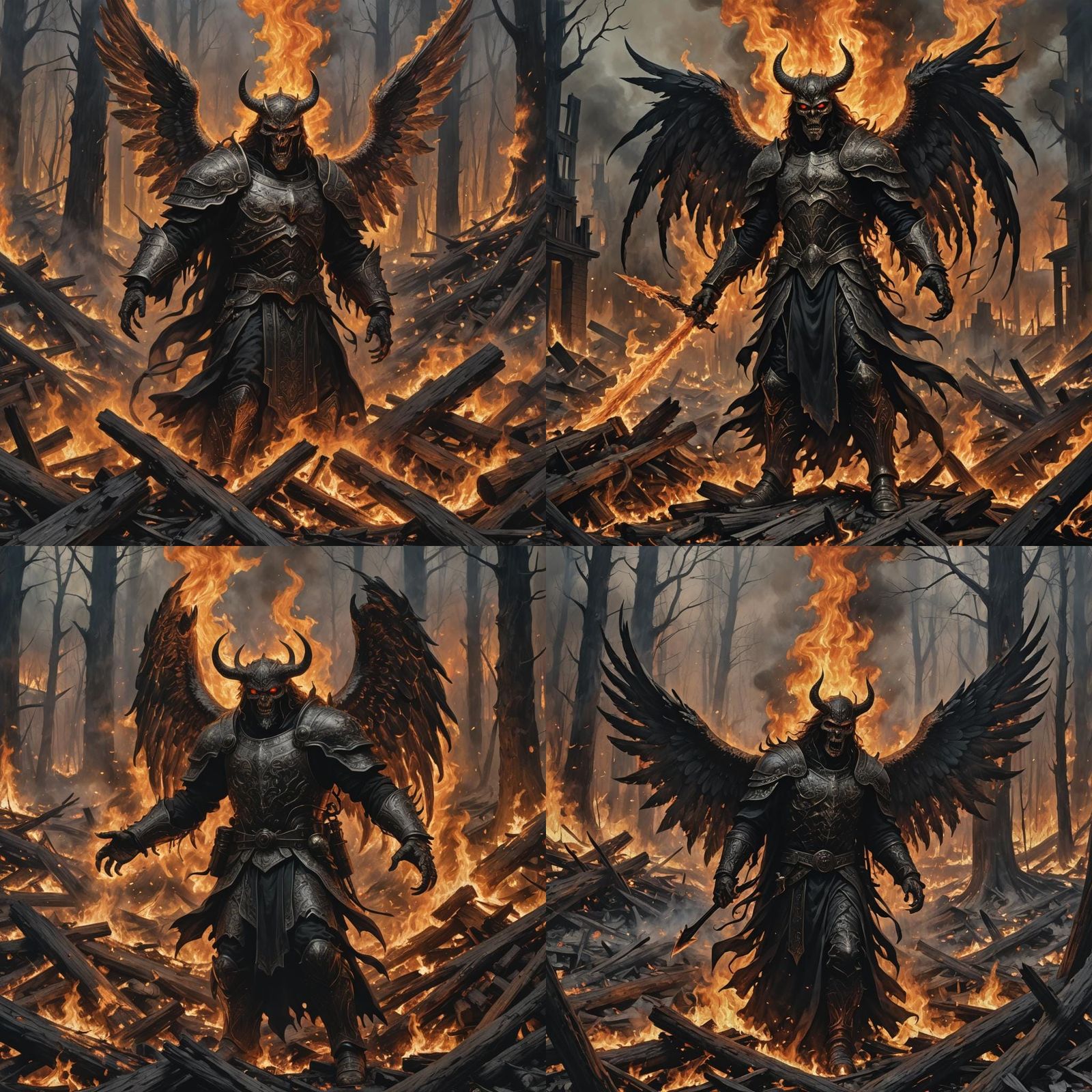 Sinister Angel of the Abyss