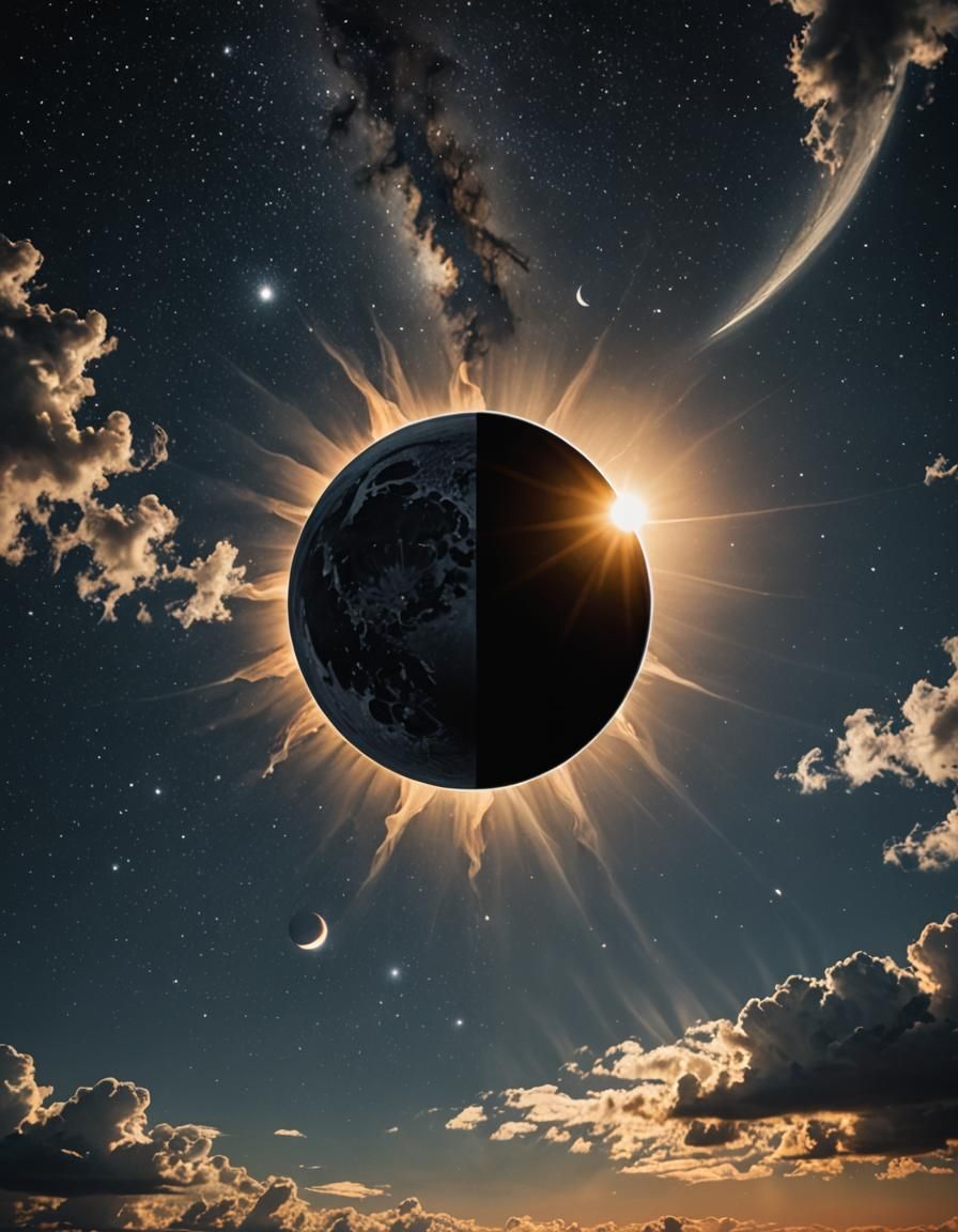 Dramatic Duality: Day and Night in Cosmic Balance