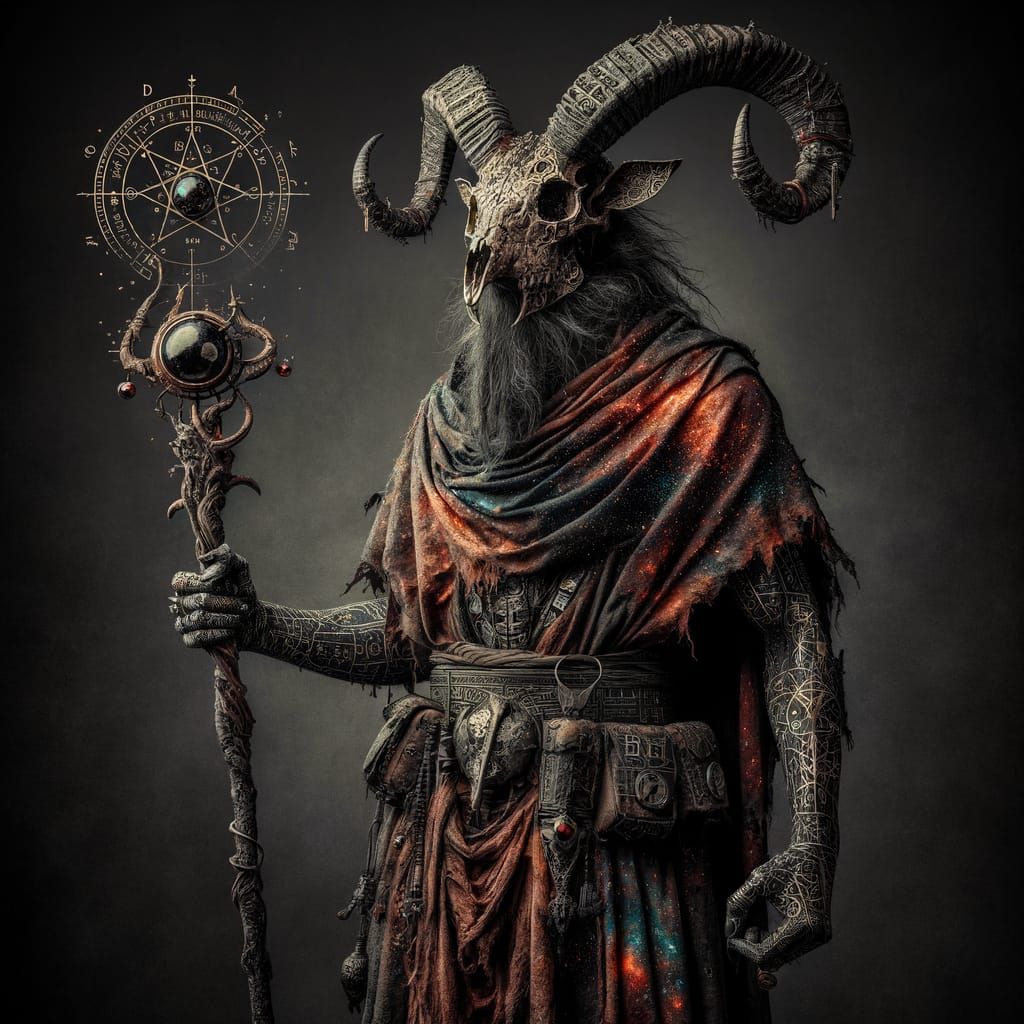 Devil Prince of the Arcane in Dark Fantasy Style