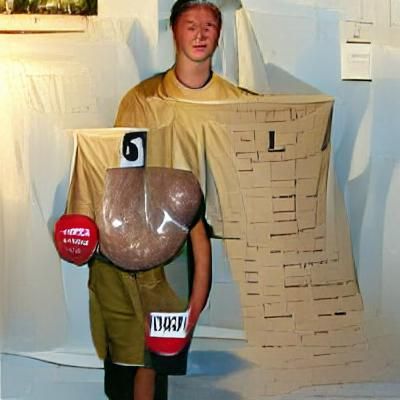 Cursed Halloween Costume Generated by AI