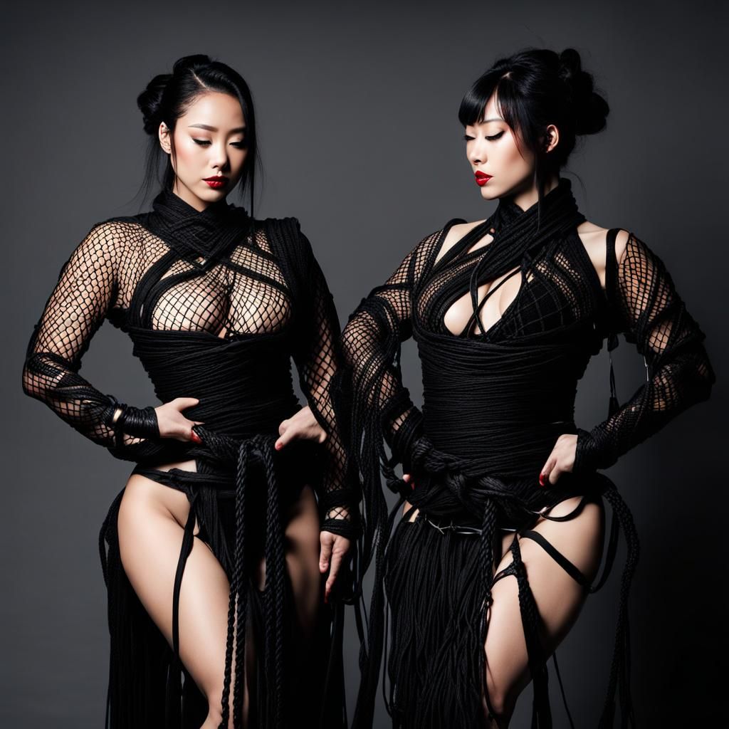 Women's Shibari Dress Fashion